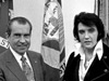 Elvis with Nixon photo